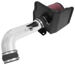 Chevrolet Silverado 3500HD Performance Air Intake - K&N Engineering - Cold Air Intake, Mandrel-bent aluminum tube - `17-`19
